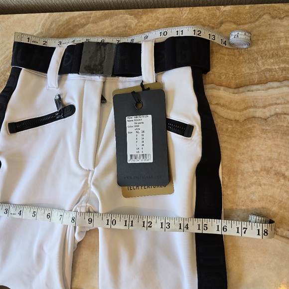 Goldbergh Rocky Ski Pants White - Picture 10 of 17